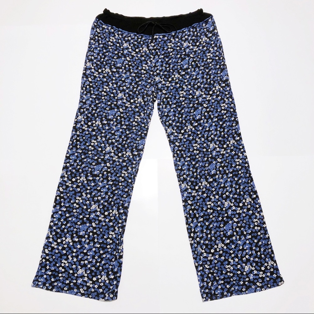DKNY Pajama Pants | Size Medium | Black Blue White